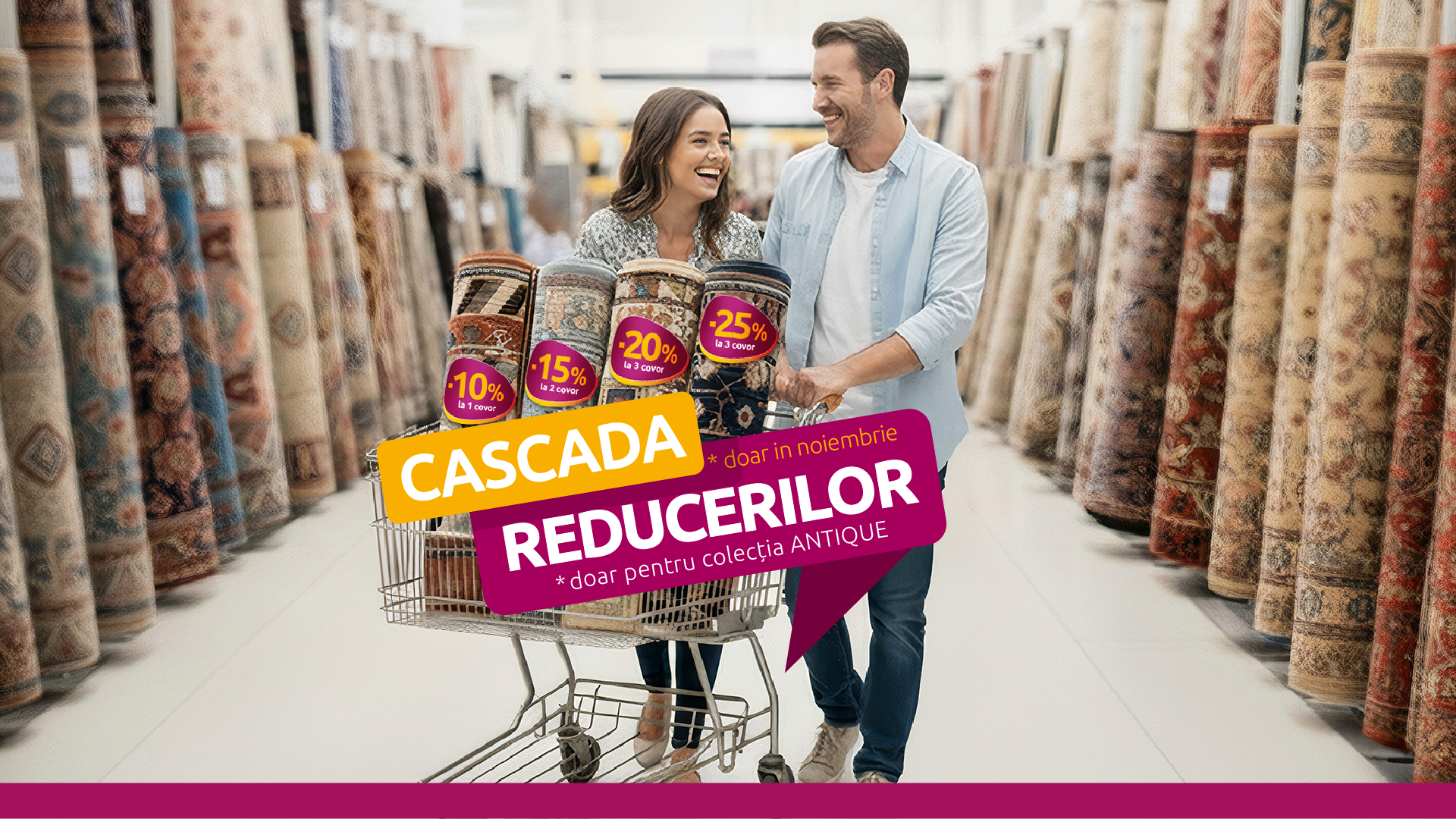 Cascada reducerilor la colecția Antique!